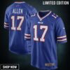 Josh Allen Buffalo Bills Game Player Jersey Royal Nfl