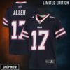 Josh Allen Buffalo Bills Inverted Team Game Jersey - Navy Nfl