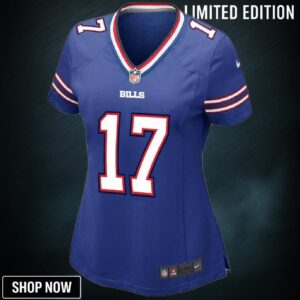Josh Allen Buffalo Bills Womens 2018 Nfl Draft Pick Game Jersey - Royal
