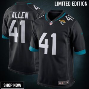 Josh Allen Jacksonville Jaguars Nike Game Jersey - Black