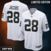 Josh Jacobs Las Vegas Raiders Nike Game Jersey - White