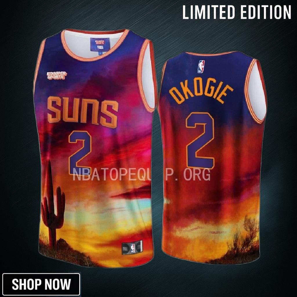 Josh Okogie 2 Phoenix Suns & Kidsuper Studios Unisex Hometown Jersey