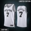 Josh Richardson 7 San Antonio Spurs -23 Association Edition White Men Jersey Swingman