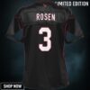 Josh Rosen Arizona Cardinals Nfl Pro Line Womens Alternate Player Jersey - Black