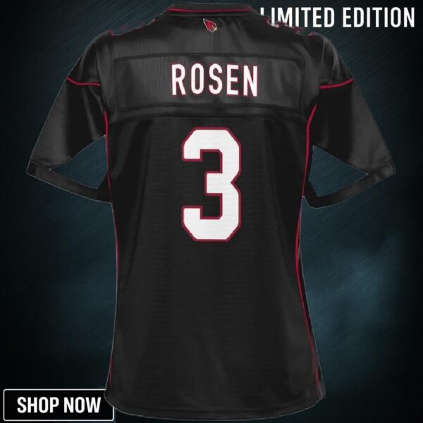 Josh Rosen Arizona Cardinals Nfl Pro Line Womens Alternate Player Jersey - Black