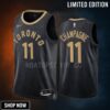 Justin Champagnie 11 -23 Toronto Raptors Black City Edition Jersey Swingman