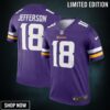Justin Jefferson Minnesota Vikings Legend Jersey - Purple Nfl