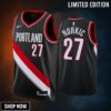 Jusuf Nurkic 27 Portland Trail Blazers -23 Icon Edition Black Jersey
