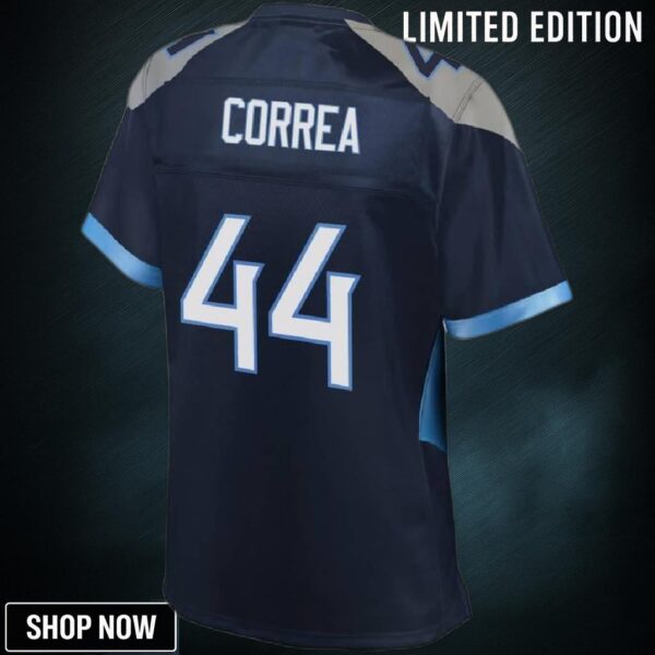 Kamalei Correa Tennessee Titans Nfl Pro Line Womens Player Jersey - Navy