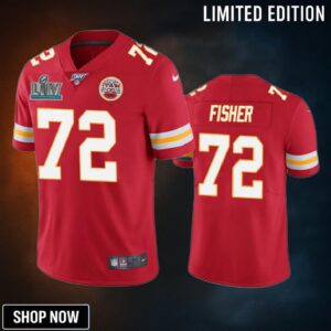 Kansas City Chiefs Eric Fisher Red Super Bowl Liv Vapor Limited Jersey