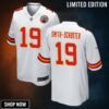 Kansas City Chiefs Juju Smith-schuster 19 Game Jersey - White