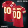 Kansas City Chiefs Vapor Untouchable Custom Elite Jersey - Red Jerseys Nfl