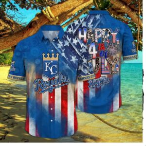 Kansas City Royals 4th Of July Celebration Hawaiian Shirt