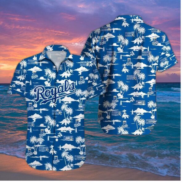 Kansas City Royals Forever Royal Hawaiian Shirt