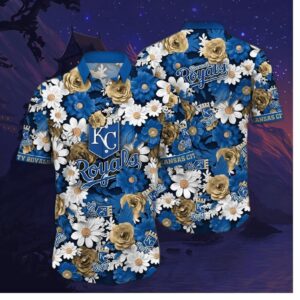 Kansas City Royals Garden Bloom Hawaiian Shirt