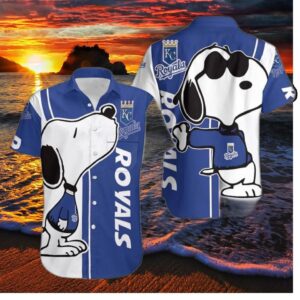 Kansas City Royals Snoopy Baseball Hawaiian Shirt