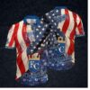 Kansas City Royals Stars & Stripes Hawaiian Shirt