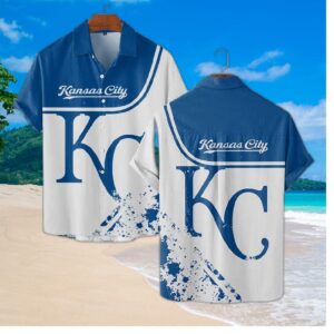 Kansas City Royals Vintage Game Day Hawaiian Shirt