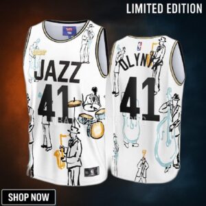 Kelly Olynyk 41 Utah Jazz & Kidsuper Studios Unisex Hometown Jersey
