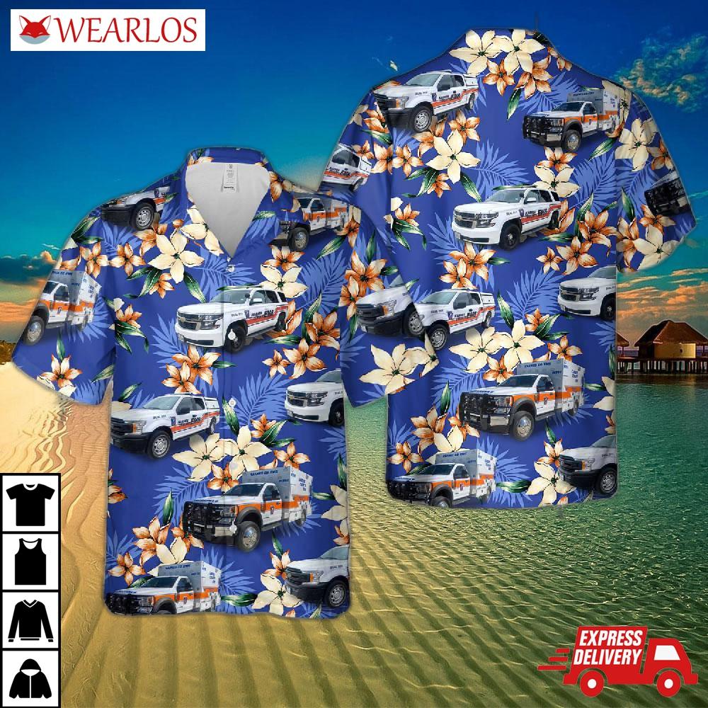 Kenedy, Texas, Karnes County Ems Hawaiian Shirt