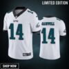 Kenneth Gainwell 14 Philadelphia Eagles White Vapor Limited Jersey