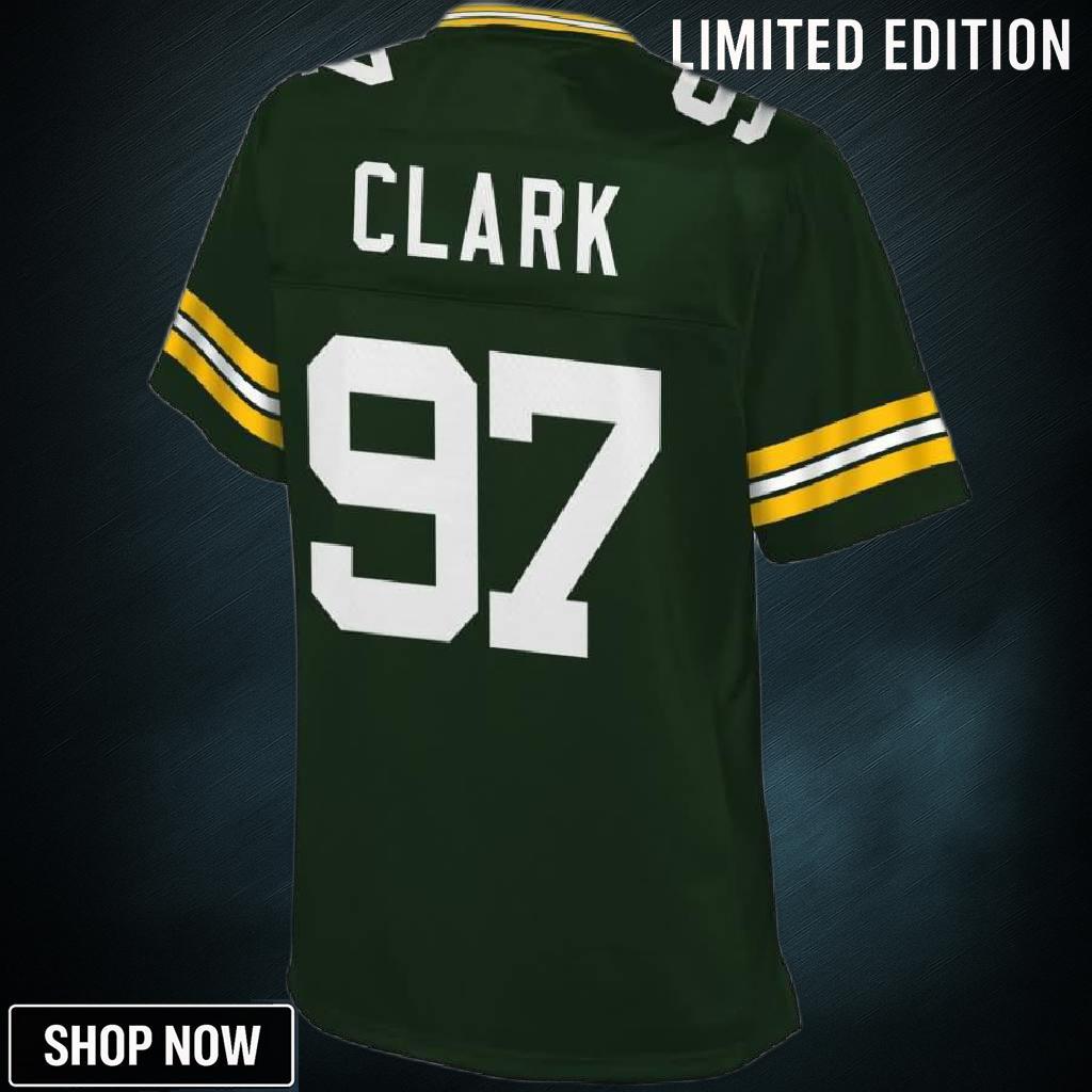 Kenny Clark Green Bay Packers Nfl Pro Line Womens Player Jersey -