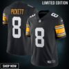 Kenny Pickett 8 Pittsburgh Steelers Men's Vapor Limited Jersey - Black