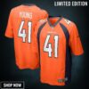 Kenny Young Denver Broncos Game Jersey - Orange Nfl