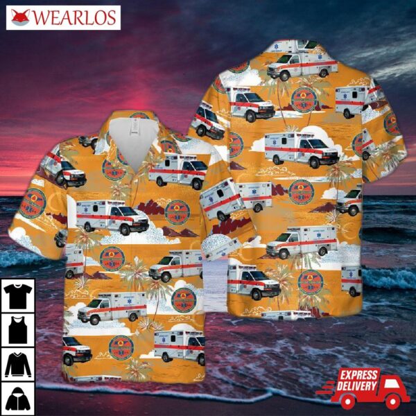 Kentucky Jefferson County Ems Hawaiian Shirt