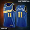 Klay Thompson -23 Golden State Warriors Royal 11 Classic Edition Jersey - Men