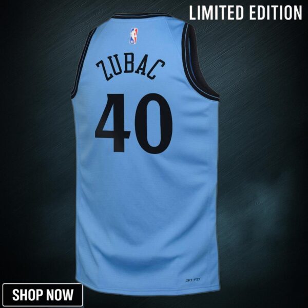 La Clippers Nike City Edition Swingman Jersey - Blue Ivica Zubac Youth