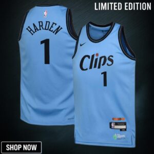 La Clippers Nike City Edition Swingman Jersey - Blue James Harden Youth