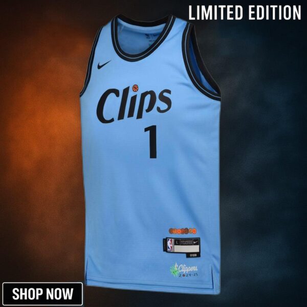 La Clippers Nike City Edition Swingman Jersey - Blue James Harden Youth