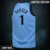 La Clippers Nike City Edition Swingman Jersey - Blue James Harden Youth