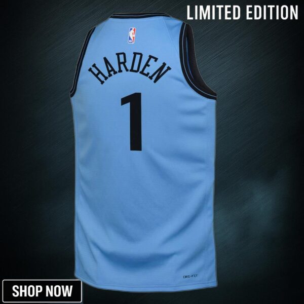 La Clippers Nike City Edition Swingman Jersey - Blue James Harden Youth