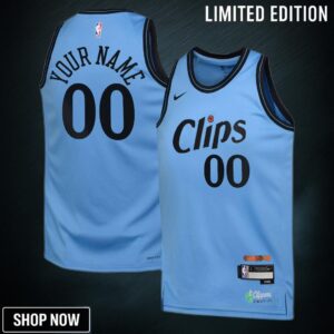 La Clippers Nike City Edition Swingman Jersey - Custom Youth