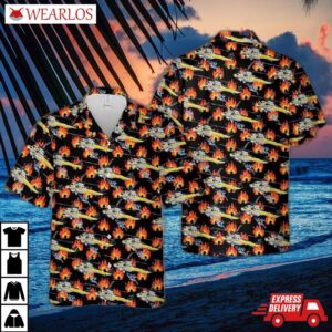 La County Fire S-70 Firehawk Hawaiian Shirt