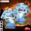 Ladp N662pd Helicopter Hawaiian Shirt