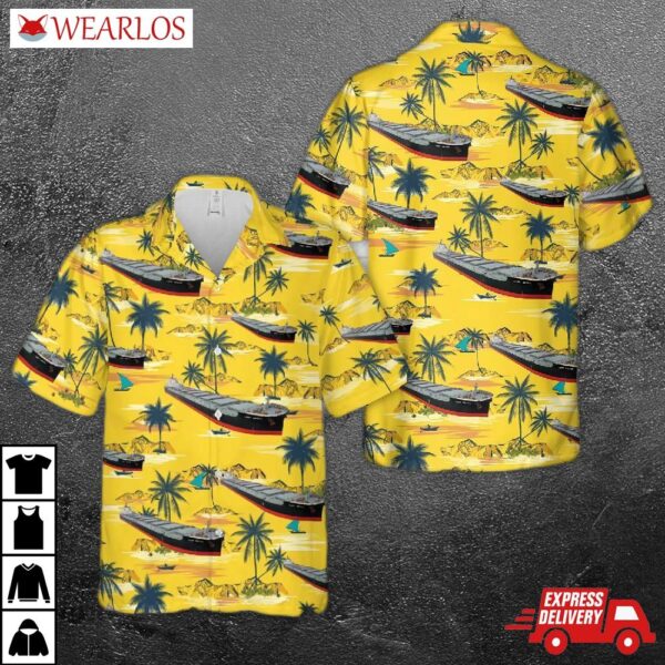Lady Deena Bulk Carrier Ship Hawaiian Shirt
