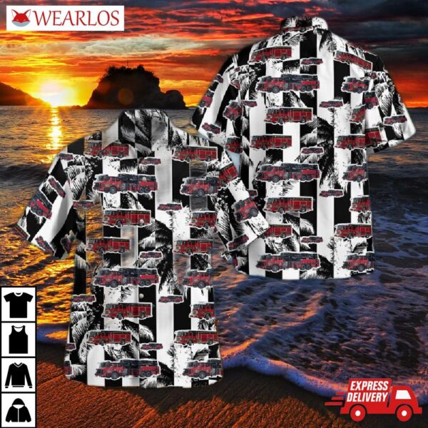 Lake County, Florida, Mount Dora Fire Department Hawaiian Shirt