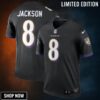 Lamar Jackson 8 Baltimore Ravens Legend Jersey - Black