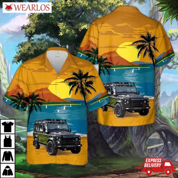 Land Rover Defender 110 Hawaiian Shirt