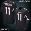 Larry Fitzgerald Arizona Cardinals Nike Alternate Game Jersey - Black