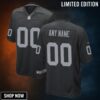 Las Vegas Raiders Custom Game Jersey Black Jerseys Nfl