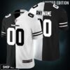Las Vegas Raiders Nfl 2025 Personalized Custom Black And White Jersey