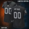 Las Vegas Raiders Womens Custom Game Jersey - Black Jerseys Nfl
