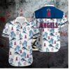 Los Angeles Angels Palm Paradise Hawaiian Shirt