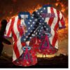 Los Angeles Angels Patriotic Pride Hawaiian Shirt