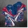 Los Angeles Angels Wave Bloom Hawaiian Shirt