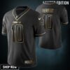 Los Angeles Chargers Justin Herbert 10 Nfl Golden Brandedition Black Jersey Gift For Fans